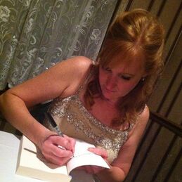 Elizabeth Bourgeret, author, Captive Heart book signing, Picture